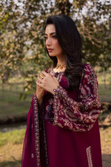 BATIK-UNSTITCHED 3PC DHANAK EMBROIDERED SUIT-PK-5163