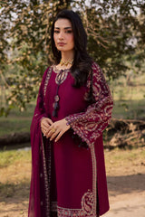 BATIK-UNSTITCHED 3PC DHANAK EMBROIDERED SUIT-PK-5163