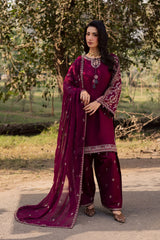 BATIK-UNSTITCHED 3PC DHANAK EMBROIDERED SUIT-PK-5163