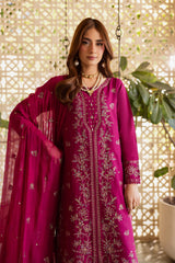 BATIK-UNSTITCHED 3PIECE LAWN SEQUIN EMBROIDERED SUIT-PK-4867