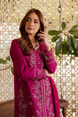 BATIK-UNSTITCHED 3PIECE LAWN SEQUIN EMBROIDERED SUIT-PK-4867