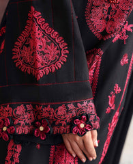 REPUBLIC WOMENSWEAR-UNSTITCHED 3PC DHANAK EMBROIDERED SUIT-PK-5233