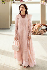QALAMQAR-UNSTITCHED 3PC LAWN CHIKAANKARI EMBROIDERED SUIT-PK-4727