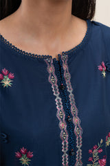 SAPPHIRE-UNSTITCHED 3PC DHANAK EMBROIDERED SUIT-PK-4310