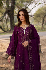 BATIK-UNSTITCHED 3PC LAWN EMBROIDERED SUIT-PK-4834