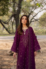 BATIK-UNSTITCHED 3PC LAWN EMBROIDERED SUIT-PK-4834