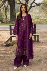 BATIK-UNSTITCHED 3PC LAWN EMBROIDERED SUIT-PK-4834