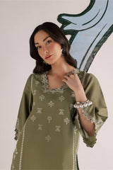 BATIK-2PIECE DHANAK EMBROIDERED SHIRT WITH DHANAK EMB TROUSER-PK-15007