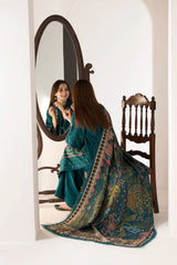 SOBIA NAZIR-3PC DHANAK EMBROIDERED SUIT-PK-5276