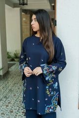 URGE-UNSTITCHED 2PC DHANAK EMBROIDERED SUIT-PK-136