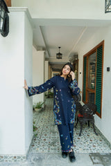 URGE-UNSTITCHED 2PC DHANAK EMBROIDERED SUIT-PK-136