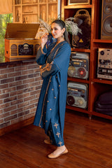 URGE-UNSTITCHED 2PC DHANAK EMBROIDERED SUIT-PK-133