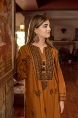 URGE-UNSTITCHED 2PC DHANAK EMBROIDERED SUIT-PK-135