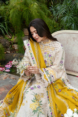 ANEELAS-UNSTITCHED 3PC KARANDI EMBROIDERED SUIT-PK-5293