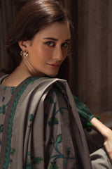 CHARIZMA-UNSTITCHED 3PC KHADDAR PRINTED SUIT-BIC-2650