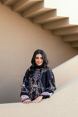 FLORENT-UNSTITCHED 3PC LAWN EMBROIDERED SUIT-PK-4826