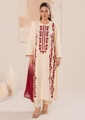 JAZMIN-UNSTITCHED 3PC LAWN EMBROIDERED SUIT-PK-4649