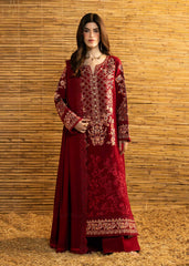 ZAIB-UNSTITCHED 3PC DHANAK EMBROIDERED SUIT-PK-5282