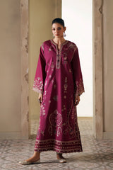 ETHNC-UNSTITCHED 2PC DHANAK EMBROIDERED SUIT-PK-15108