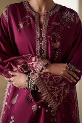 ETHNC-UNSTITCHED 2PC DHANAK EMBROIDERED SUIT-PK-15108