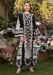 ELAF-UNSTITCHED 3PC LAWN HEAVY EMBROIDERED SUIT-PK-4723