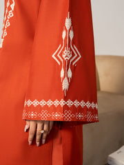IZEL-UNSTITCHED 2PC DHANAK EMBROIDERED SUIT-PK-15073