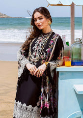 ELAF-UNSTITCHED 3PC LAWN EMBROIDERED SUIT-BIC-4697