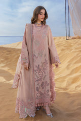 RANG RASIYA-UNSTITCHED 3PC LAWN LASERWORK & SEQUIN EMBROIDERED SUIT-PK-4796