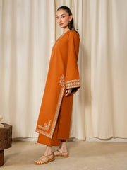 IZEL-UNSTITCHED 2PIECE DHANAK EMBROIDERED SUIT-PK-15082