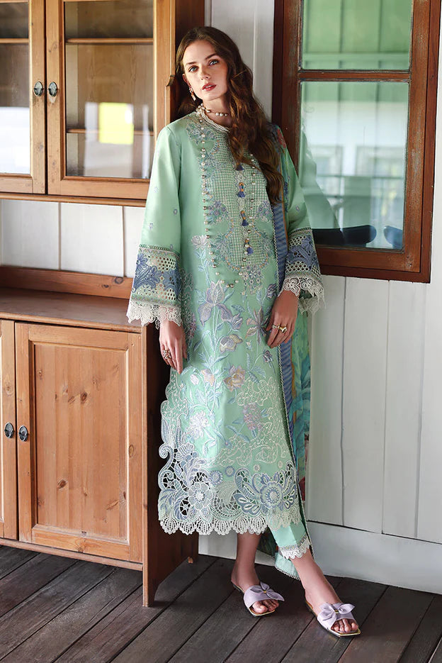 MUSHQ-UNSTITCHED 3PC LAWN HEAVY EMBROIDERED SUIT-PK-4909