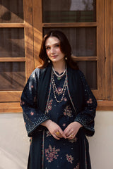 BATIK-UNSTITCHED 3PC LAWN SEQUIN EMBROIDERED SUIT-PK-4863