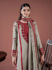 ASIM JOFA-3PC LAWN EMBROIDERED SHIRT WITH LAWN EMBROIDERED DUPATTA AND EMB TROUSER-PK-5547