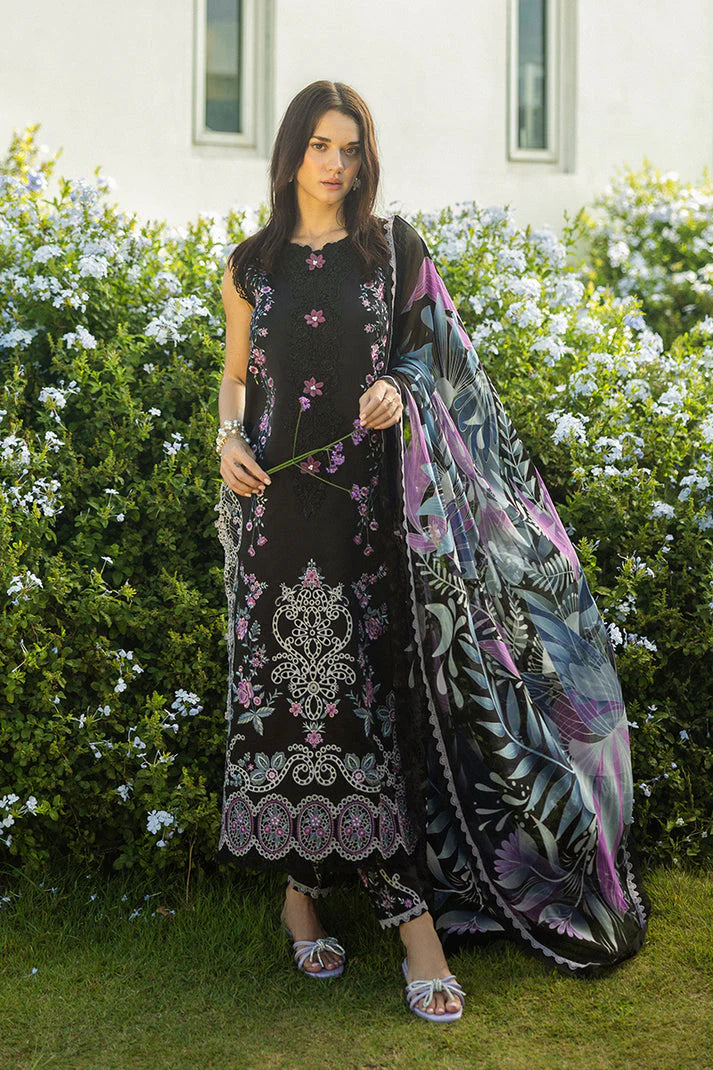 MUSHQ-UNSTITCHED 3PC LAWN EMBROIDERED SUIT-PK-4632