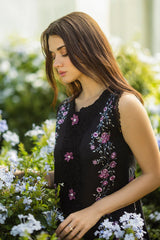 MUSHQ-UNSTITCHED 3PC LAWN EMBROIDERED SUIT-PK-4632
