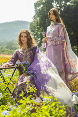 MUSHQ-UNSTITCHED 3PC LAWN EMBROIDERED SUIT-PK-4542