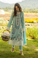 MUSHQ-UNSTITCHED 3PC LAWN EMBROIDERED SUIT-PK-4524