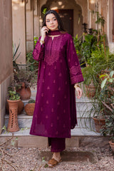 BATIK-UNSTITCHED 3PC LAWN EMBROIDERED SUIT-PK-4696