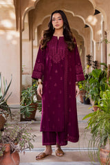 BATIK-UNSTITCHED 3PC LAWN EMBROIDERED SUIT-PK-4696