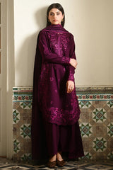 ZAIB-UNSTITCHED 3PC DHANAK EMBROIDERED SUIT-PK-4404