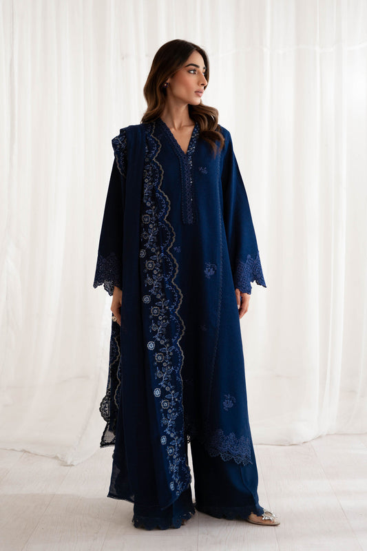 BATIK-UNSTITCHED 3PC DHANAK EMBROIDERED SUIT-PK-5789