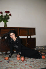 ZAIB-UNSTITCHED 3PC DHANAK EMBROIDERED SUIT-PK-4386