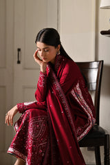 ZAIB-UNSTITCHED 3PC KARANDI EMBROIDERED SUIT-PK-5036