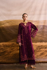 ZAIB-UNSTITCHED 2PIECE DHANAK EMBROIDERED SUIT-PK-15071