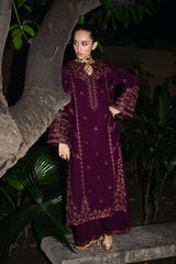 ZAIB-UNSTITCHED 2PIECE DHANAK EMBROIDERED SUIT-PK-15071