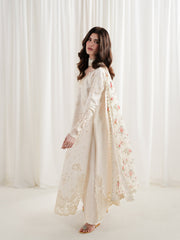 ZAIB-UNSTITCHED 3PC LAWN CHIKAN EMBROIDERED SUIT-PK-4902
