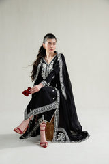 ZAIB-UNSTITCHED 3PC LAWN EMBROIDERED SUIT-PK-4778