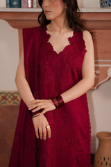 ZAIB-UNSTITCHED 3PC LAWN HEAVY EMBROIDERED SHUIT-PK-4890