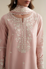ZAIB-UNSTITCHED 3PC LAWN EMBROIDERED SUIT-PK-4915