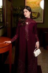 ZAIB-UNSTITCHED 3PC KARANDI EMBROIDERED SUIT-PK-5316