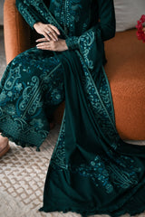 ZAIB-UNSTITCHED 3PC KARANDI EMBROIDERED SUIT-PK-5304